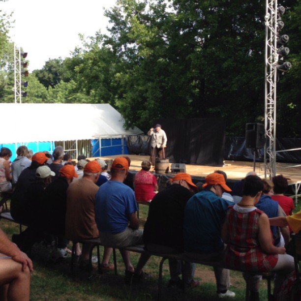 Chapuze au festival d'expression populaire à La Tardière