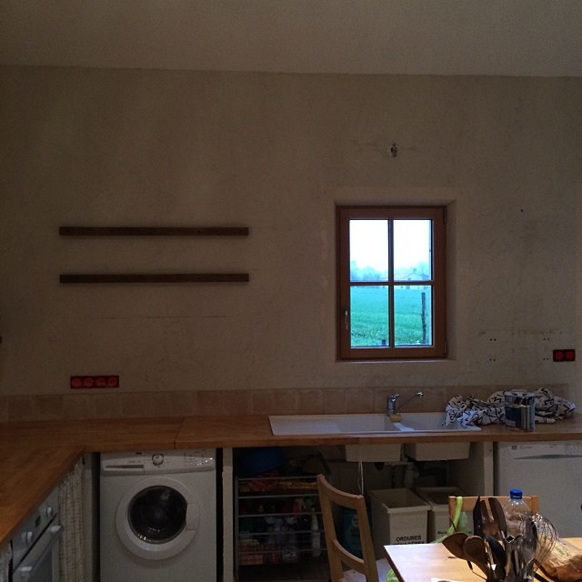 Entretien des peintures au gîte Alexandrin