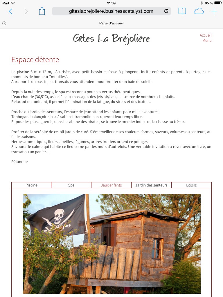 Espace détente