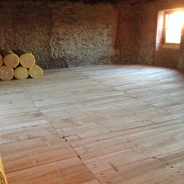Quatrain le plancher est posé