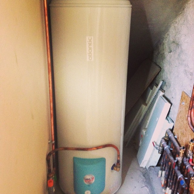 Installation du chauffe-eau