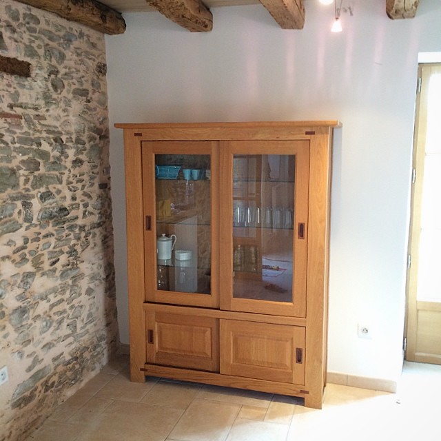 La vitrine...Lourde...Merci Freddy et Martin !