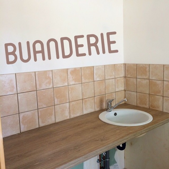 Buanderie gîte Quatrain