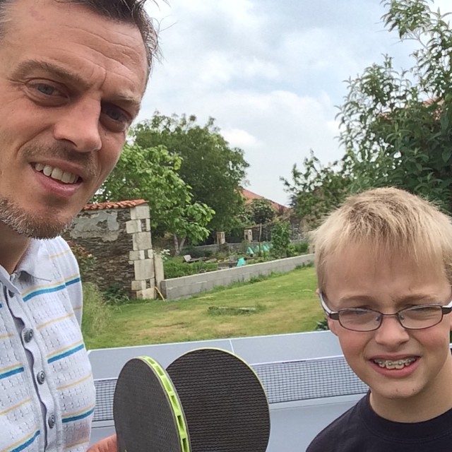 La table de ping-pong prend ses quartiers d'été