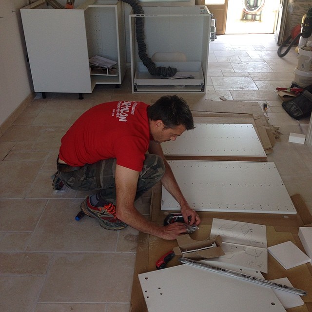Montage de la cuisine