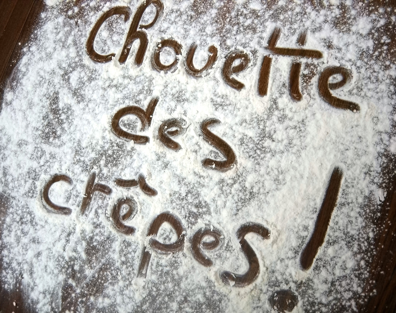 Des crêpes à La Bréjolière