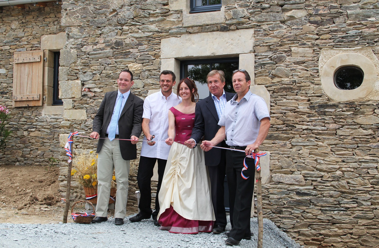 inauguration gîte Alexandrin