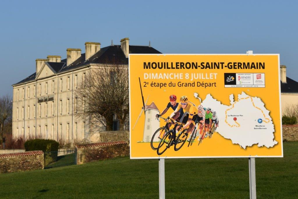 Panneau Tour de France