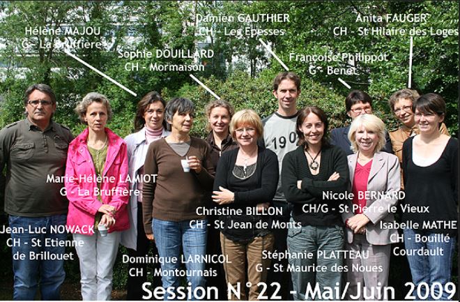 Formation porteurs de projet session 2009