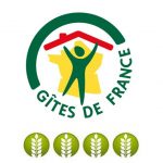 Logo gîtes de France 4 épis