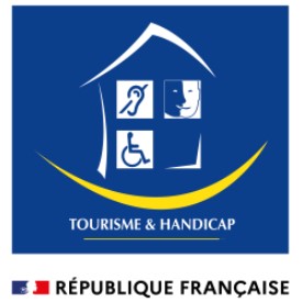 Label Tourisme et handicap gîte Alexandrin La Bréjolière 